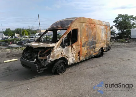 2015 Ford Transit-350 z USA, uszkodzony, nr VIN 1FTSF4XG0FKB16281